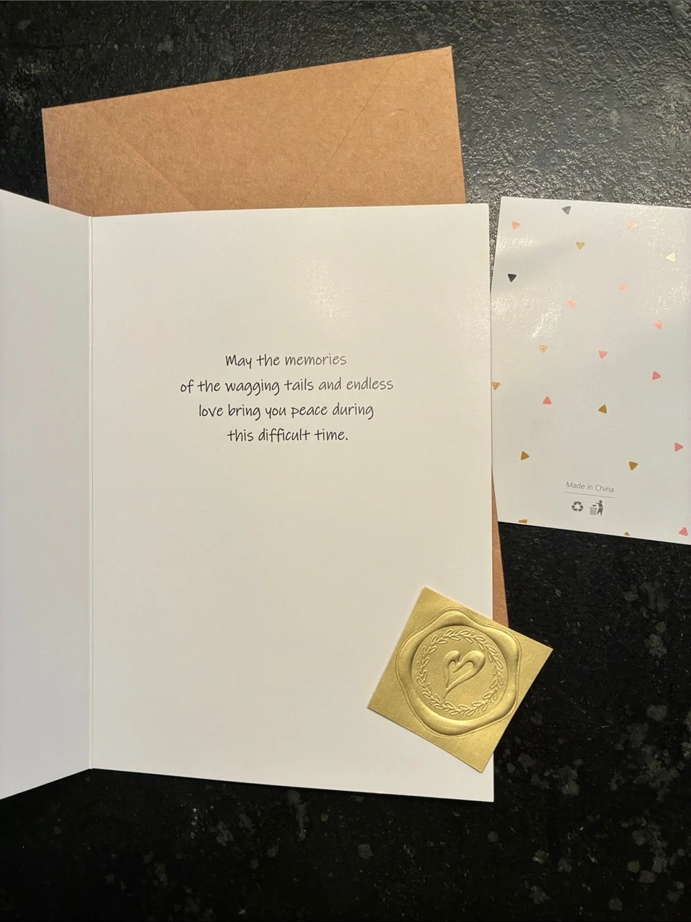 Sympathy Card - Loss of Dog (NWT)